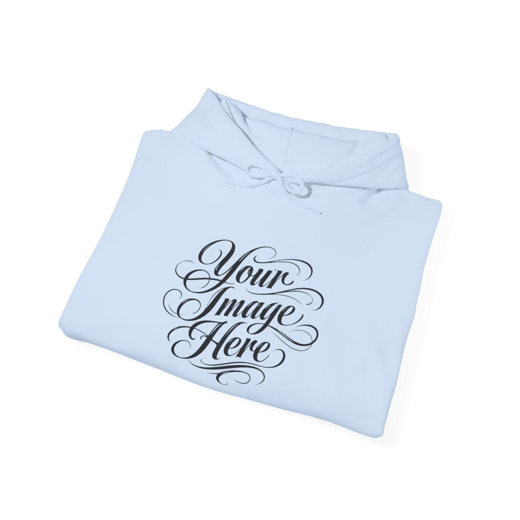 Unisex Hoodie — Custom Image & Optional Text