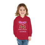 Toddler Hoodie — "Hugs $5 (College Is Expensive)" Cute Customizable Pullover