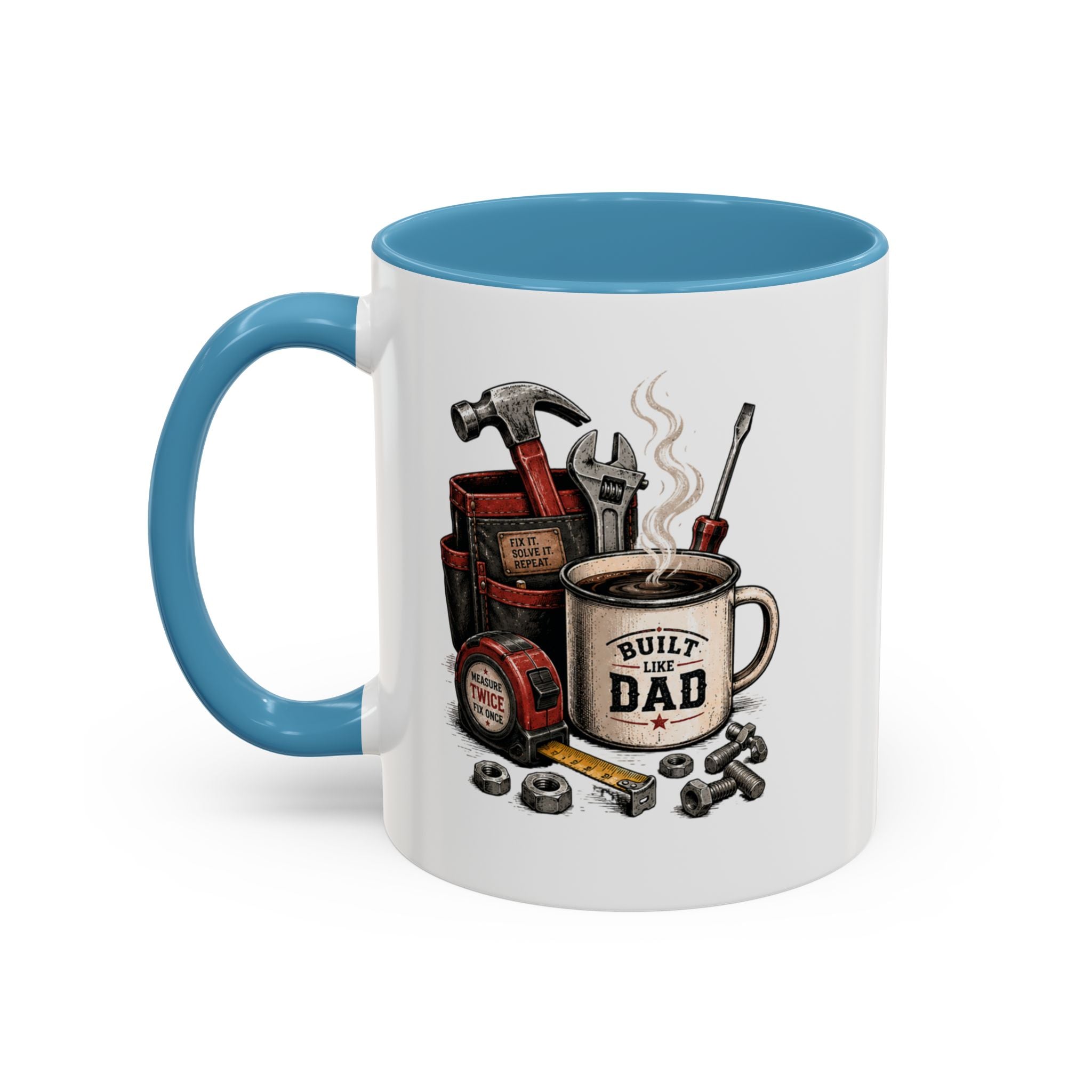 Dad’s Fix-It Fuel Coffee Mug — Funny Handyman Gift for Dad | 11oz & 15oz