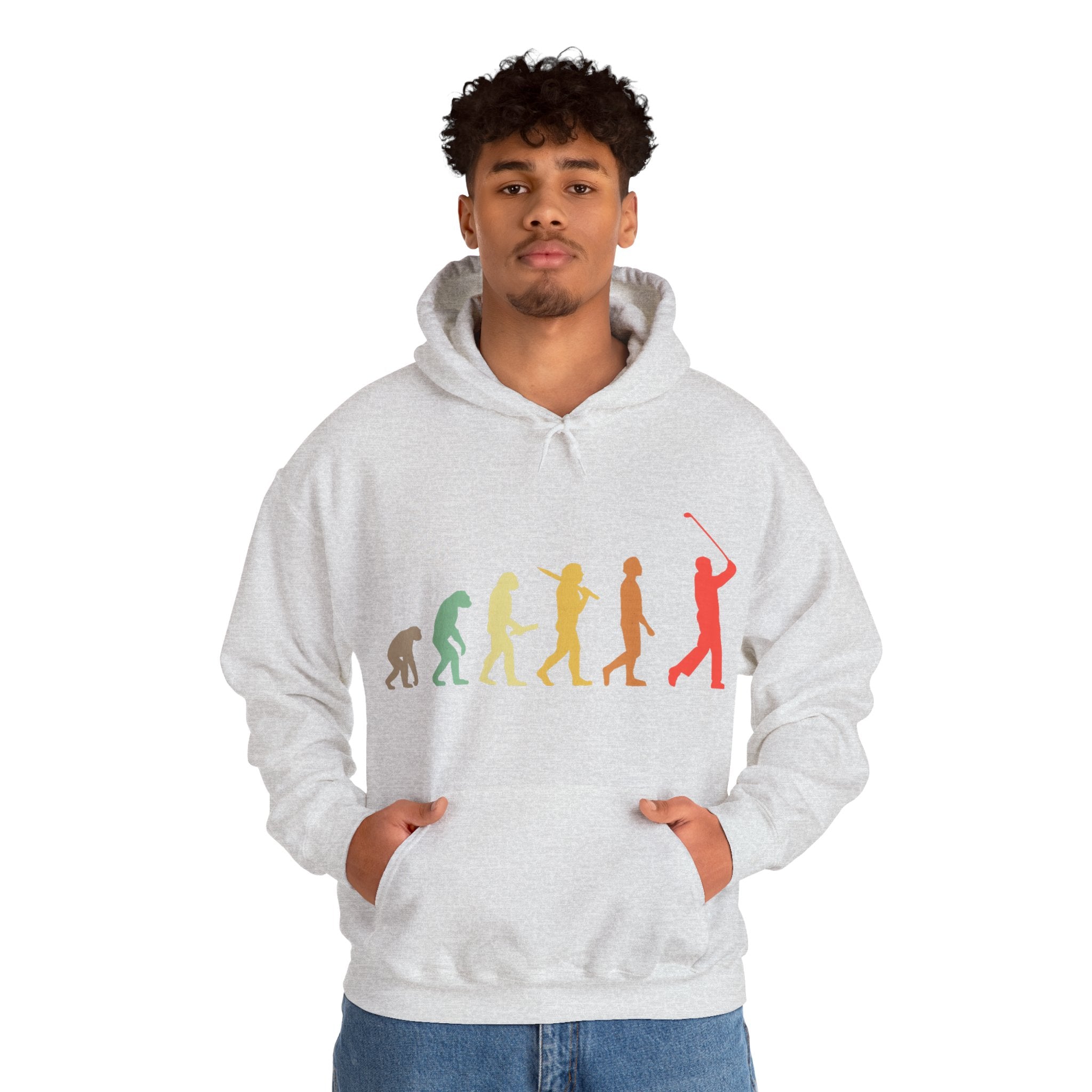 Golf Evolution — Cozy Unisex Hoodie