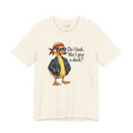 Do I Look Like I Give a Duck — Funny Cartoon Duck Women's T-Shirt