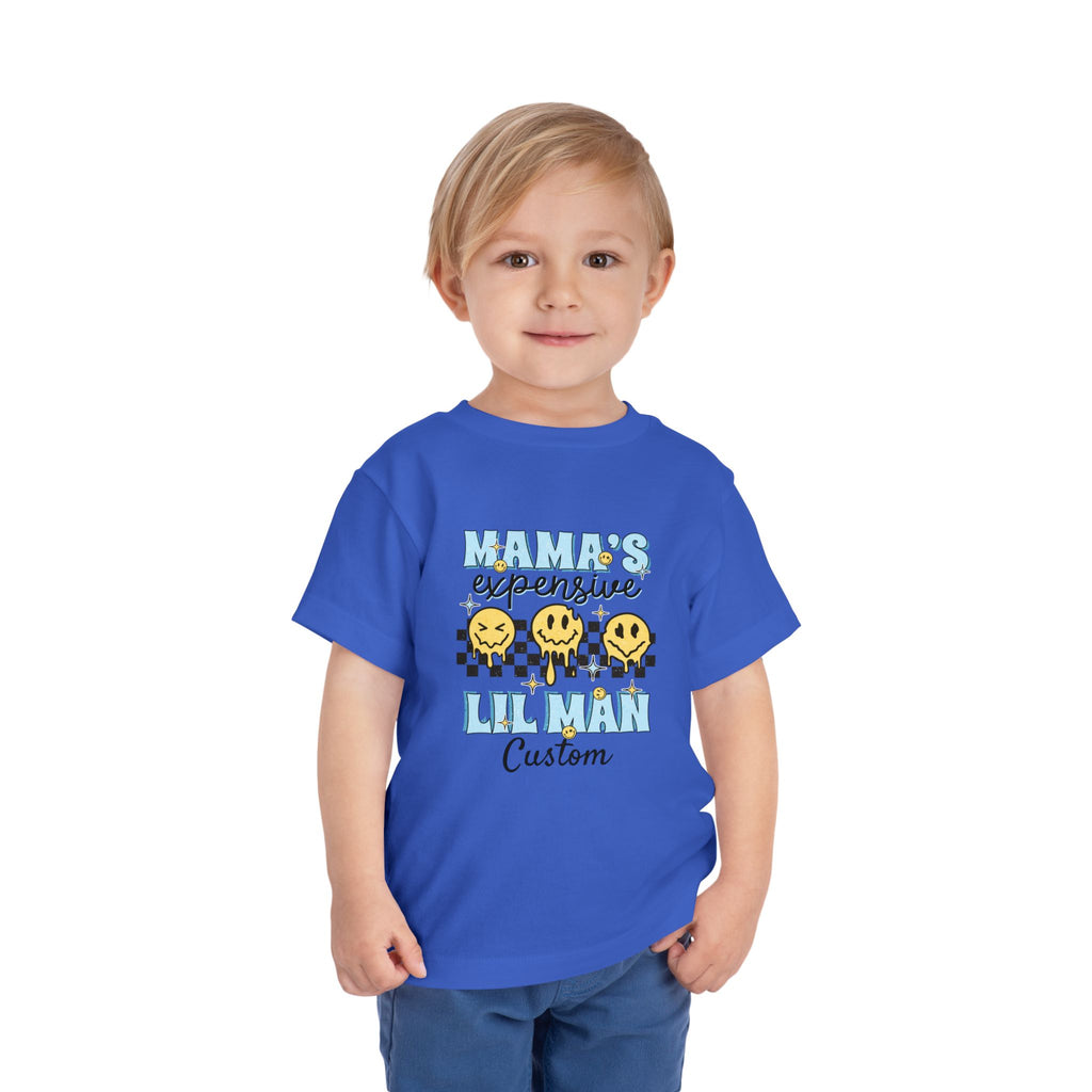 Mama's Expensive Little Man — Customizable Toddler Tee
