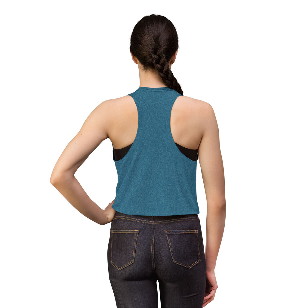 Women's Crop Tank — Custom Text