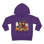 Toddler Hoodie — Cute Halloween Witch Girls Pumpkin Design - CAN CUSTOMIZE IMAGE AND/OR TEXT