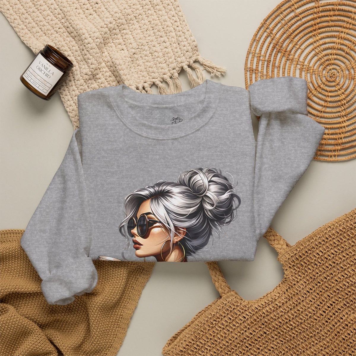 "You Are" Inspirational Graphic - Cozy Pullover Sweatshirt
