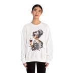 Wine Lover Crewneck Sweatshirt — Chic "You Are" Illustration