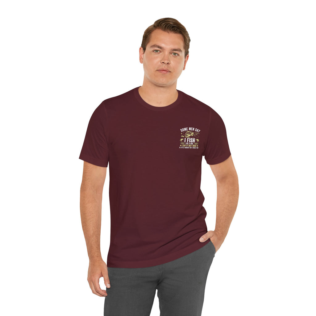 Fishing Unisex T-Shirt — Classic Tee for Anglers & Outdoor Lovers