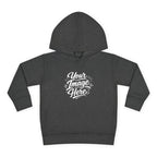 Toddler Hoodie — Custom Image & Optional Text
