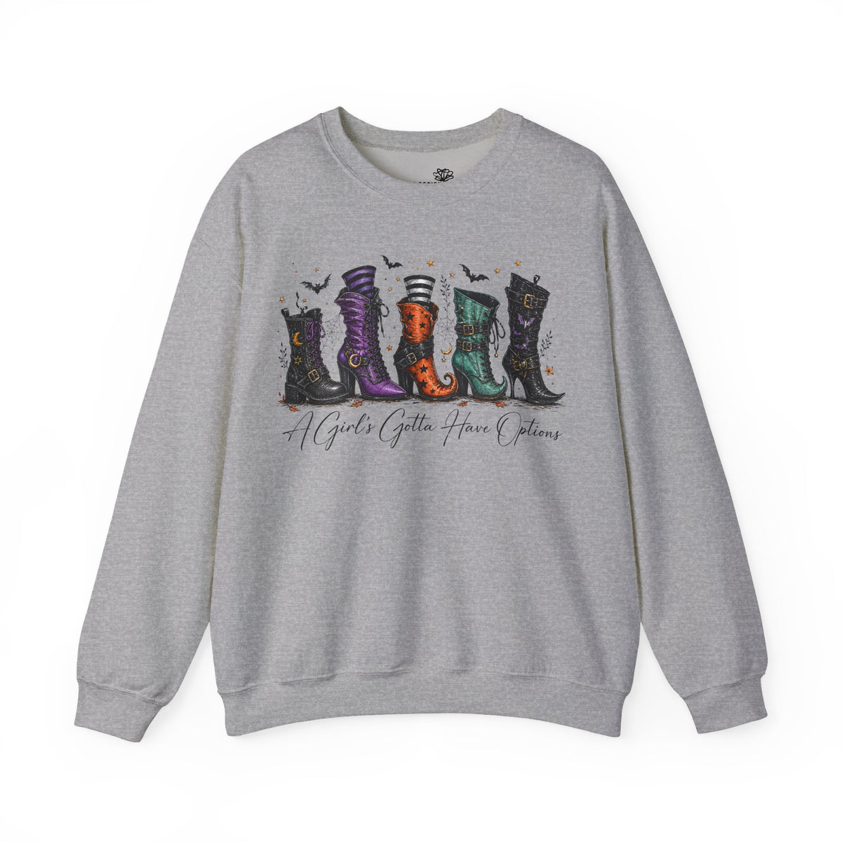 A Girl's Gotta Have Options - Halloween Pullover Sweatshirt