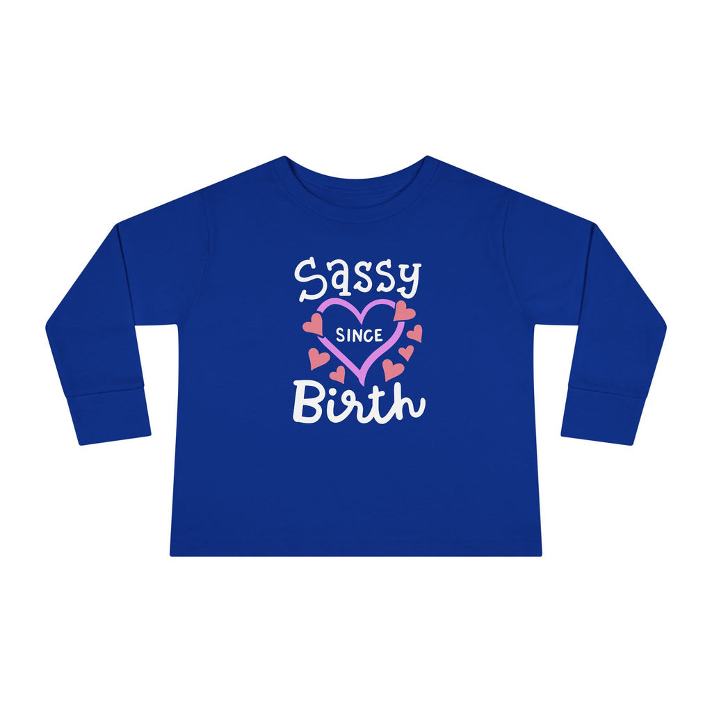 Sassy Since Birth — Not Changing Anytime Soon | Front & Back Toddler Tee
