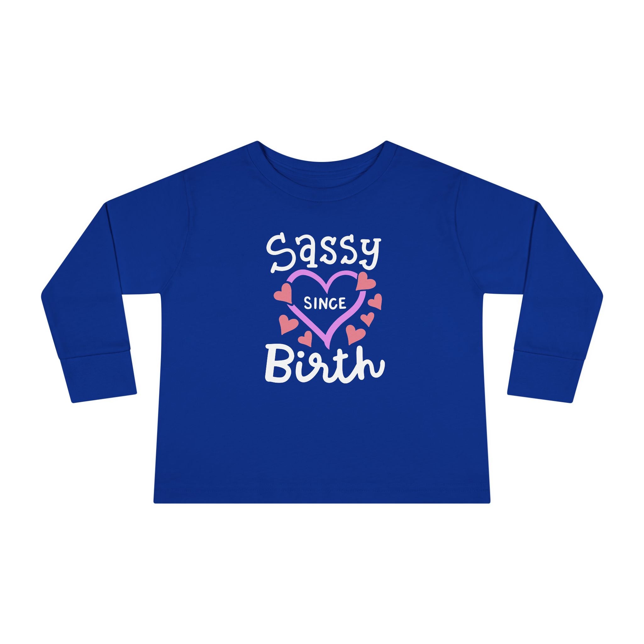 Sassy Since Birth — Not Changing Anytime Soon | Front & Back Toddler Tee