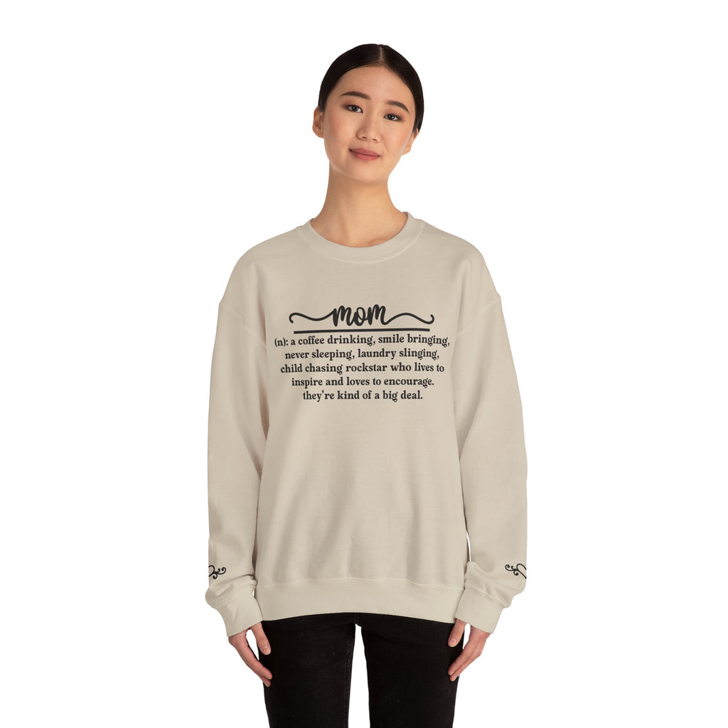 Mom Definition Sweatshirt — Meaningful Mother's Day Gift
