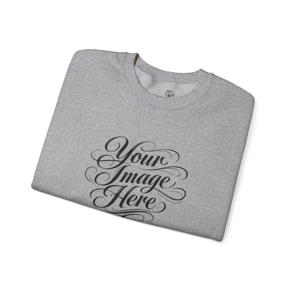 Custom Crewneck Sweatshirt — Custom Image & Optional Text