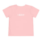 Little Miss Kindergarten Grad. FRONT & BACK — Toddler Graduation Tee