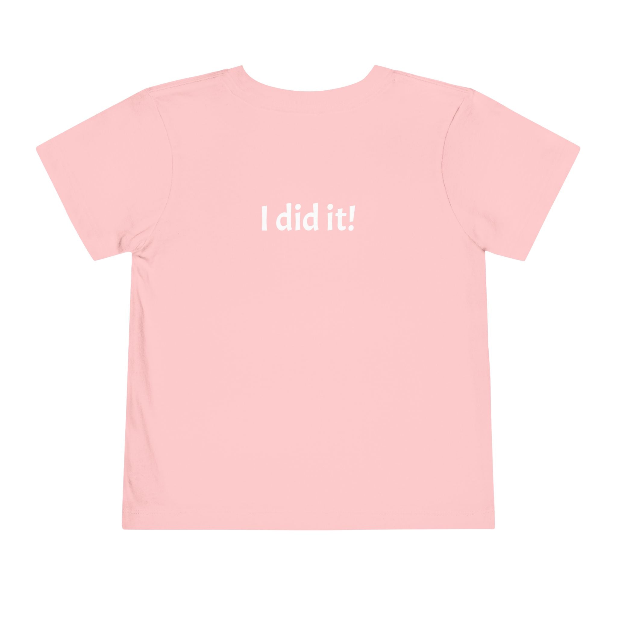Little Miss Kindergarten Grad. FRONT & BACK — Toddler Graduation Tee