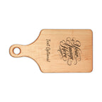 Personalized Engraved Wooden Cutting Board – Custom Text & Image, Maple or Walnut Gift