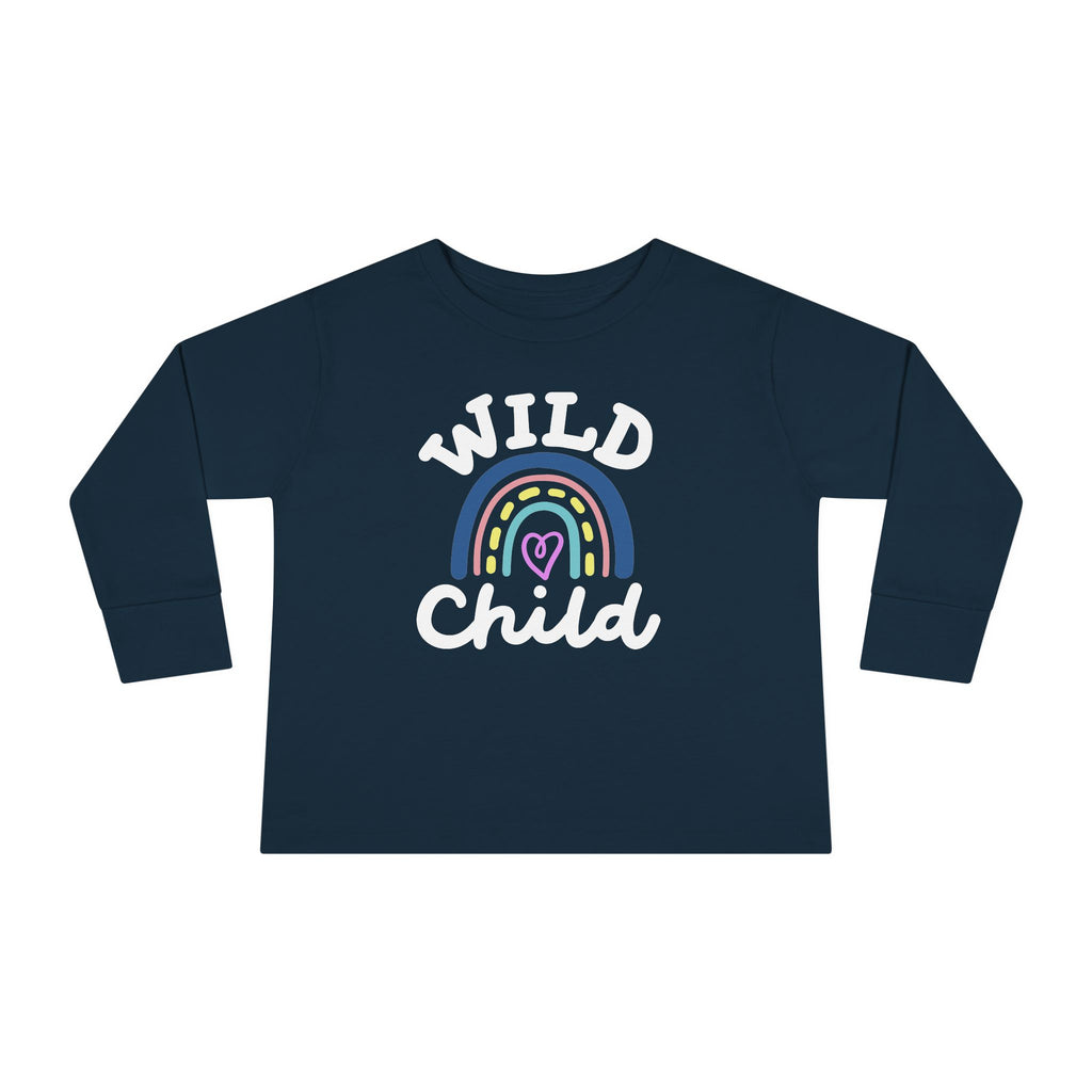 Wild Child — Toddler Long Sleeve Tee for Boys & Girls
