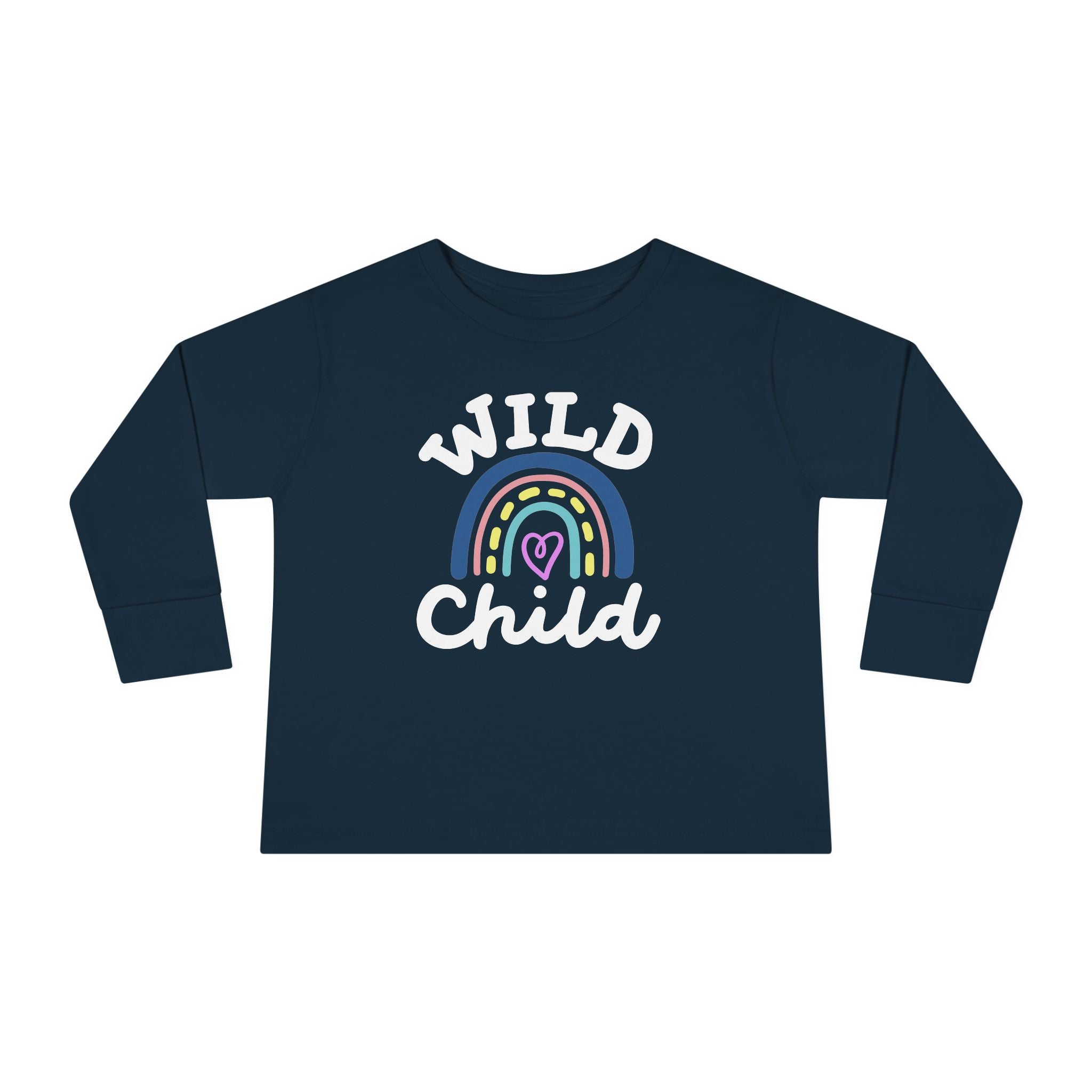 Wild Child — Toddler Long Sleeve Tee for Boys & Girls