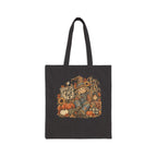 Hello Fall Scarecrow Tote Bag | Pumpkin Harvest Canvas Bag