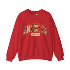America 250th Anniversary Crewneck Sweatshirt — Patriotic Women’s Gift | S–3XL