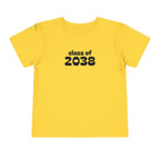 Toddler Tee - "Class of 2038" Front & "Already Awesome" Back Preschool Graduation Shirt