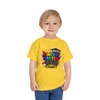 Kindergarten Graduate — Vivid Bright Design Toddler T-Shirt