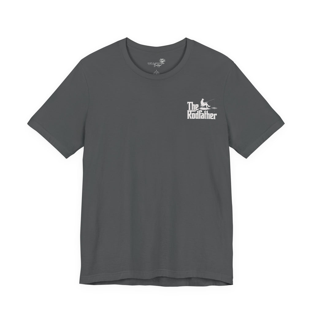 The Rodfather — Fishing Dad T-Shirt | Funny Father’s Day Gift