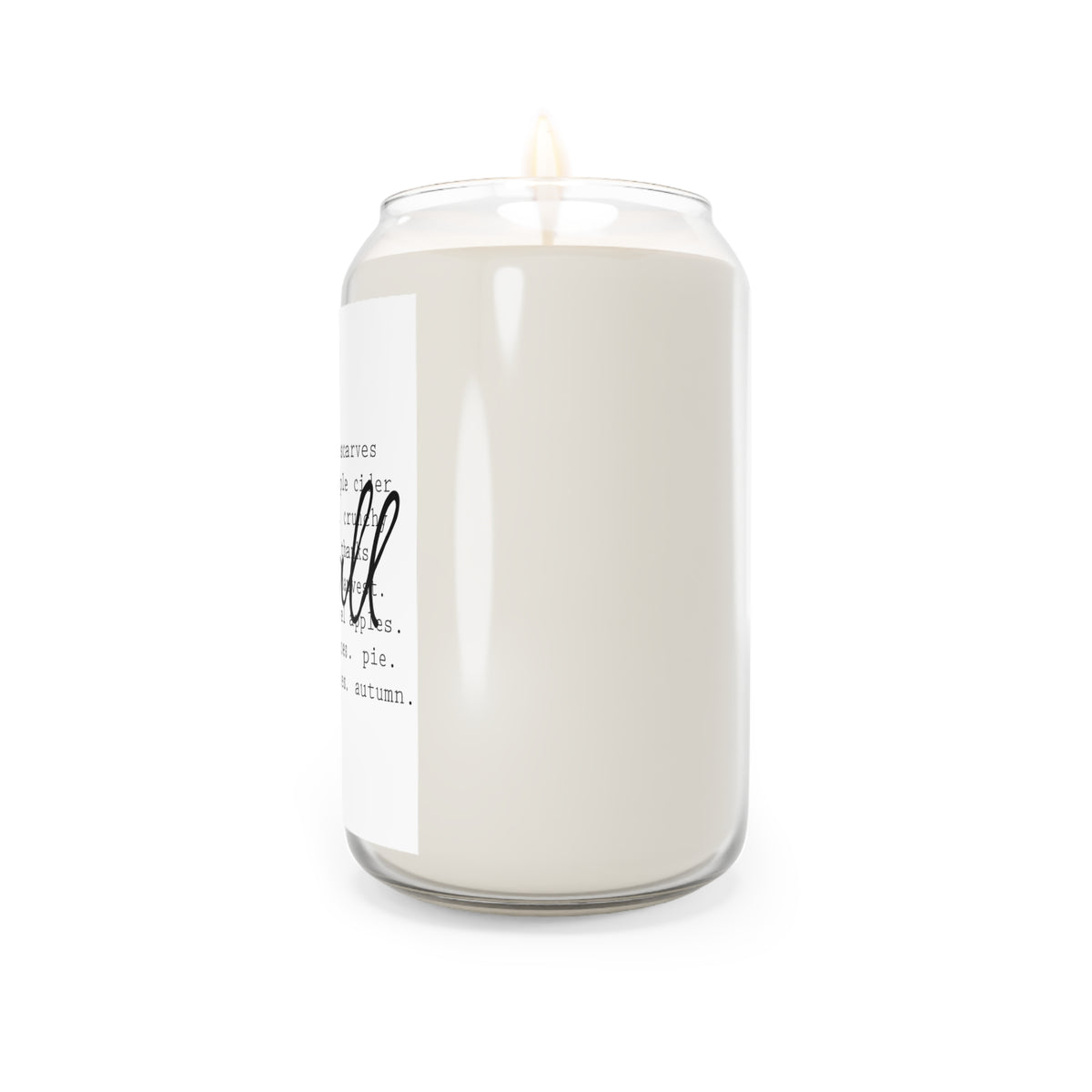 Fall Soy Candle 13.75oz — Cozy Autumn Scented Candle