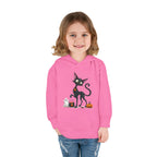 Toddler Halloween Cat Hoodie – Cute Black Kitty with Pumpkins Pullover