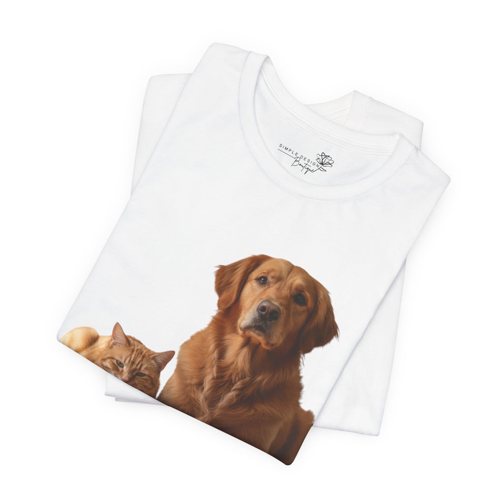 Personalized Graphic T-Shirt— Cozy Pet Lover