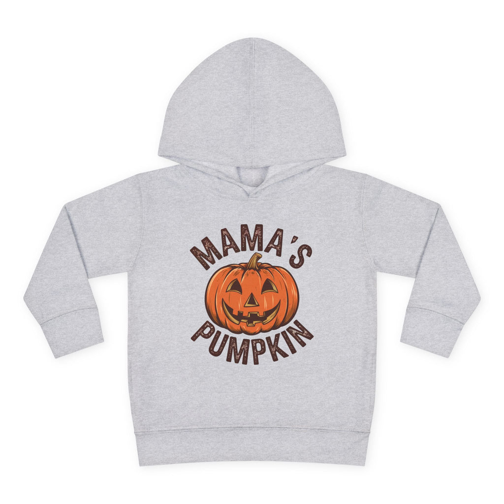 Toddler Hoodie — "Mama's Pumpkin" Halloween Jack-o'-Lantern Pullover