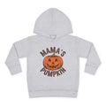 Toddler Hoodie — "Mama's Pumpkin" Halloween Jack-o'-Lantern Pullover