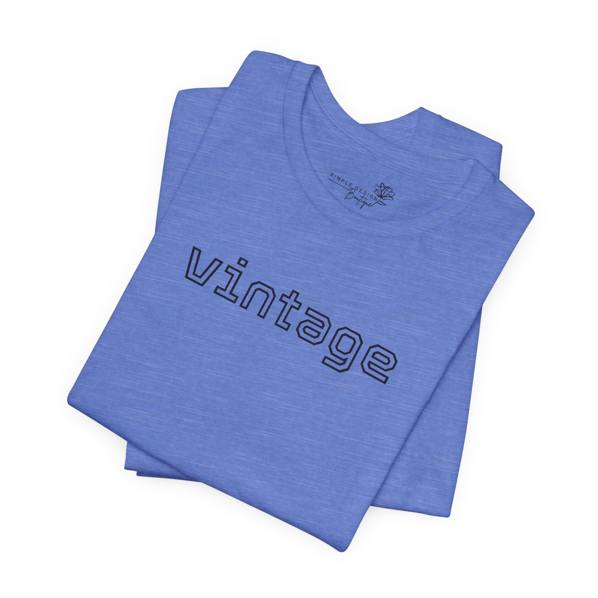 Vintage — Men's Classic Graphic Tee