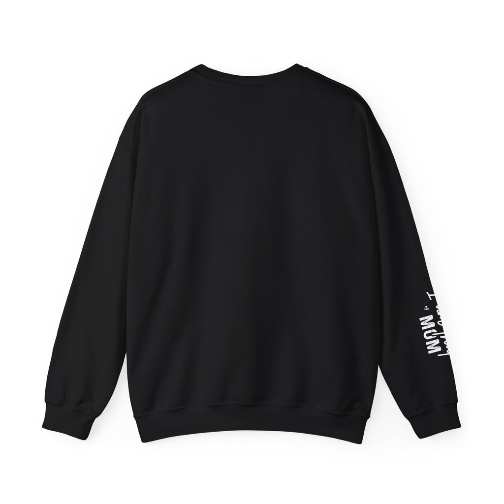 Oh Honey — I Am That Mom Front & Sleeve Women's Graphic Crewneck Sweatshirt