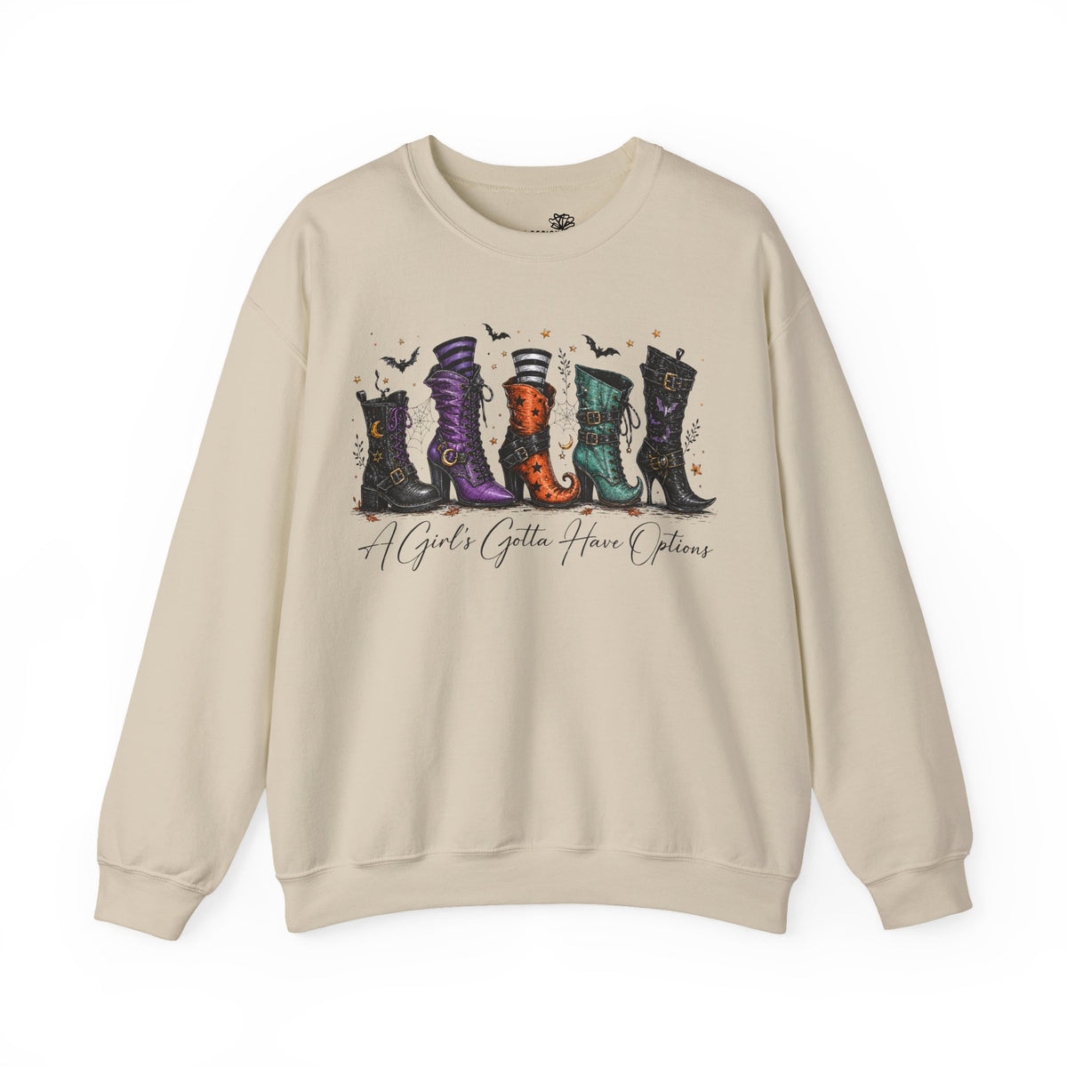 A Girl's Gotta Have Options - Halloween Pullover Sweatshirt