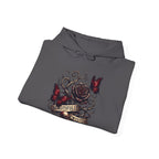 Beautifully Twisted Rose & Butterfly Graphic -  Cozy Hoodie