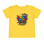Kindergarten Graduate — Vivid Bright Design Toddler T-Shirt