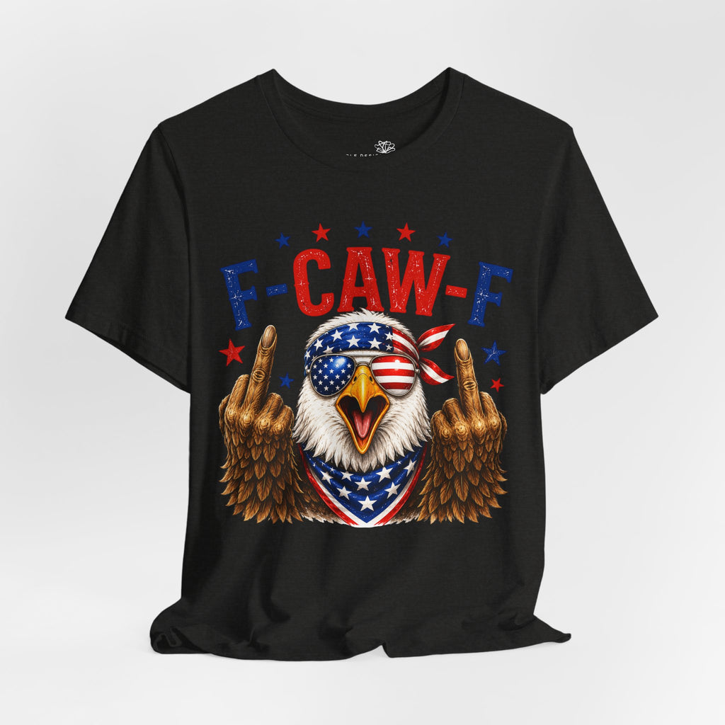 F-CAW-F Bald Eagle Patriotic T-Shirt