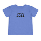 Toddler Tee - "Class of 2038" Front & "Already Awesome" Back Preschool Graduation Shirt