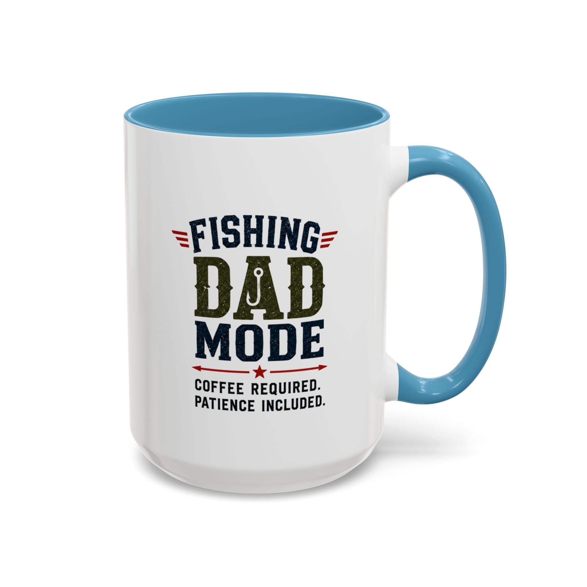Fishing Dad Mode Coffee Mug — Funny Fishing Gift for Dad | 11oz & 15oz