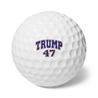 Personalized Golf Balls — Upload Your Photo or Trump 47 Design | 6-Pack