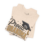 Proud Grandma of a 2026 Graduate FRONT & BACK upload photo T-Shirt