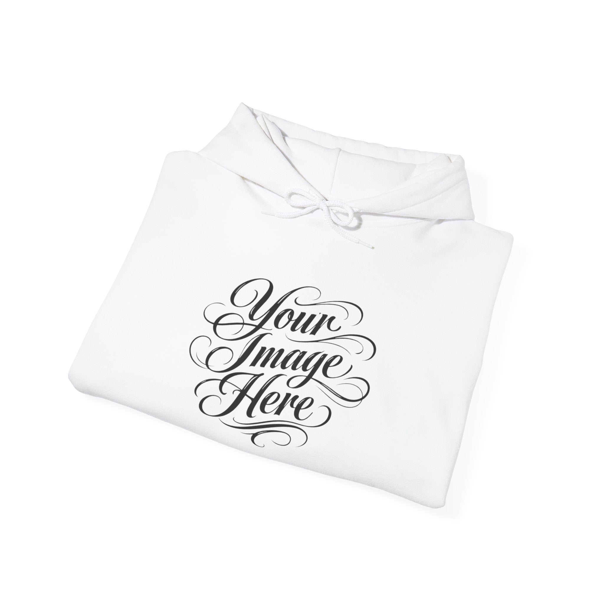 Unisex Hoodie — Custom Image & Optional Text