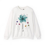 "Mama" Boho Flower Crewneck Sweatshirt — Mother's Day Gift