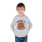 Toddler Hoodie — "Mama's Pumpkin" Halloween Jack-o'-Lantern Pullover