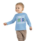 Coolest Kid Ever — FRONT & BACK Customizable Toddler Long Sleeve Tee