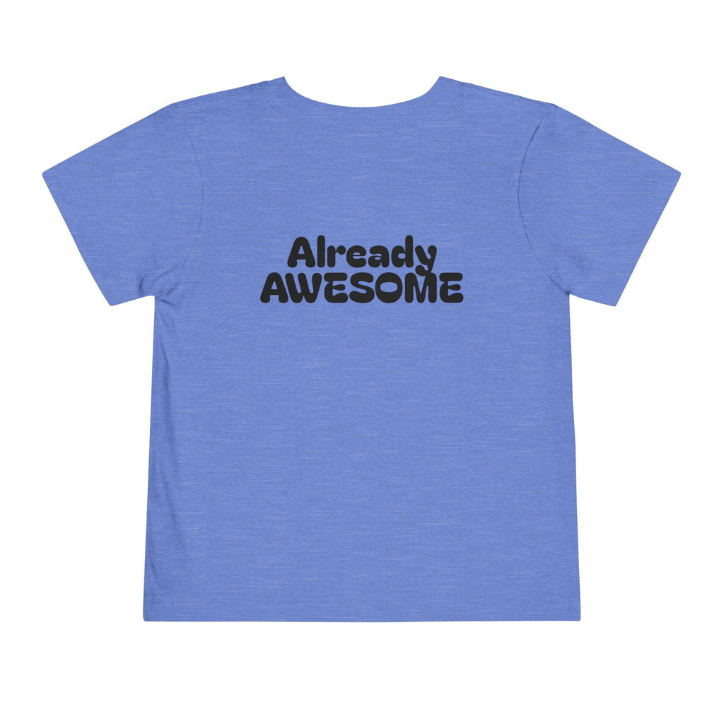 Toddler Tee - "Class of 2038" Front & "Already Awesome" Back Preschool Graduation Shirt