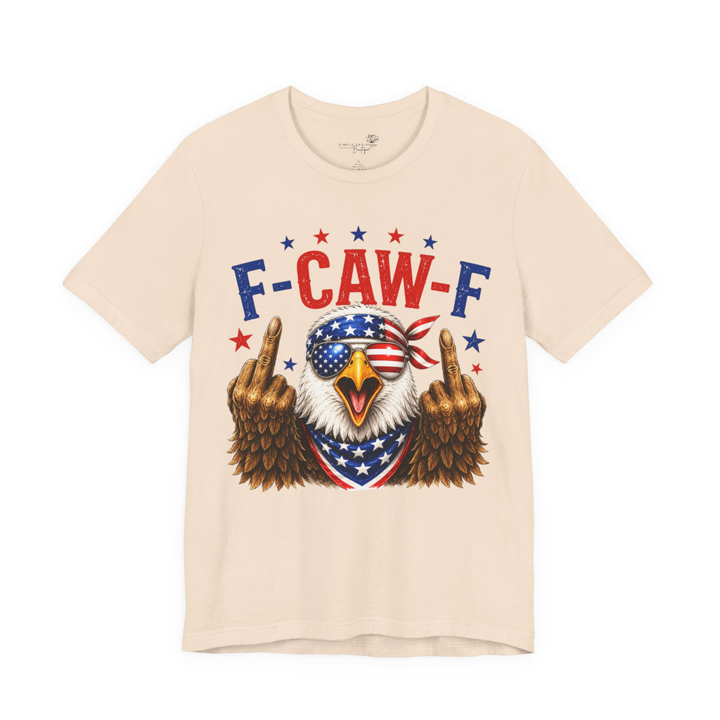 F-CAW-F Bald Eagle Patriotic T-Shirt