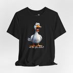 Oh No You Didn't! Surprised Duck Unisex T-Shirt - Print