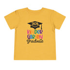 2026 Kindergarten Graduate FRONT & BACK (customize the back) Toddler T-Shirt